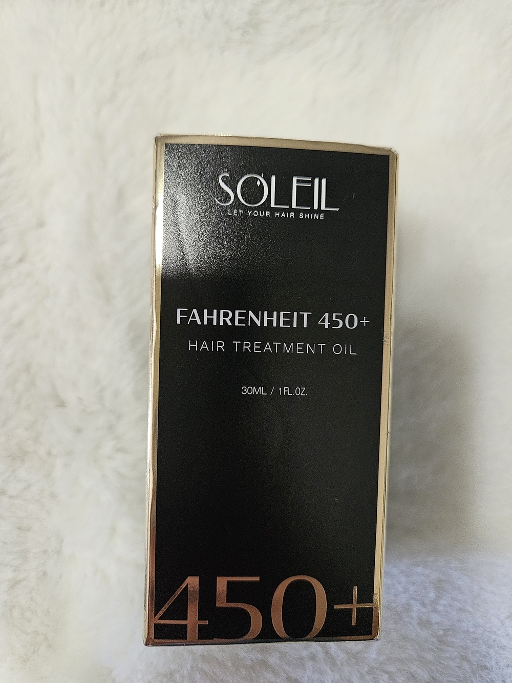 Soleil Fahrenheit 450+ Hair Treatment Oil - Black